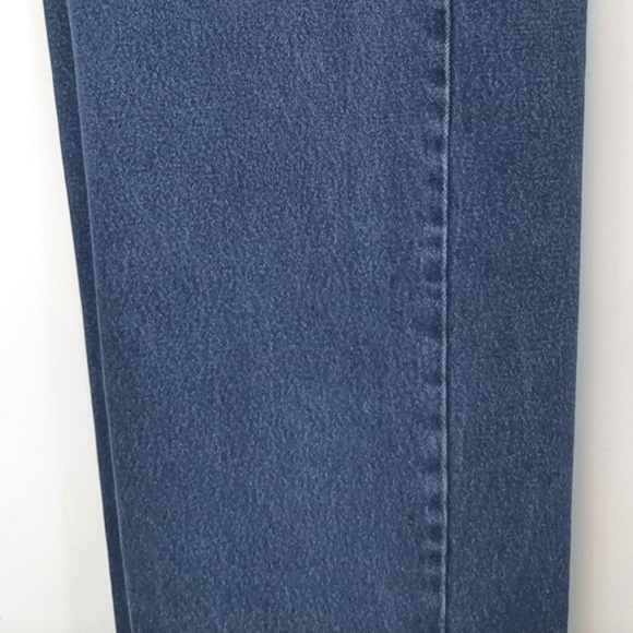 Cat's Eye Mens Straight Leg Denim Jeans Dark Wash Size Classic High Rise 38x30 - Picture 3 of 15